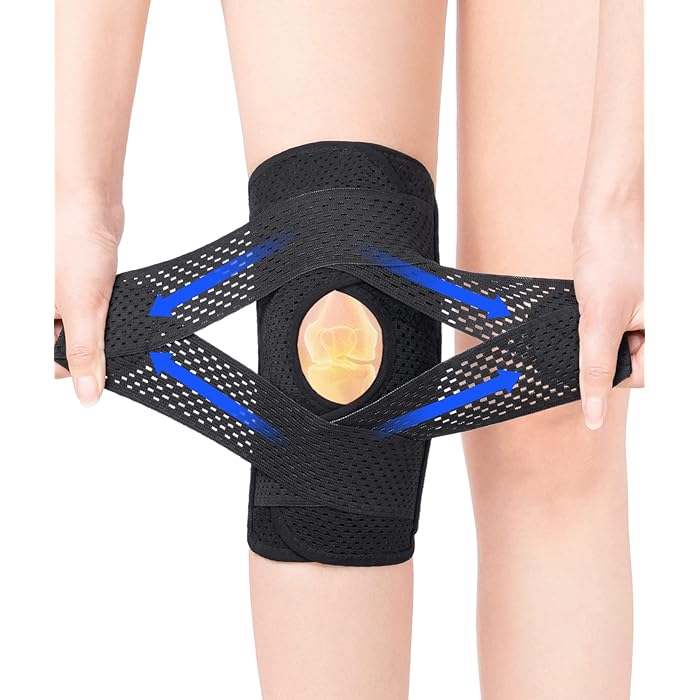 Buy Knee Brace with Side Stabilizers for Meniscus Tear Knee Pain