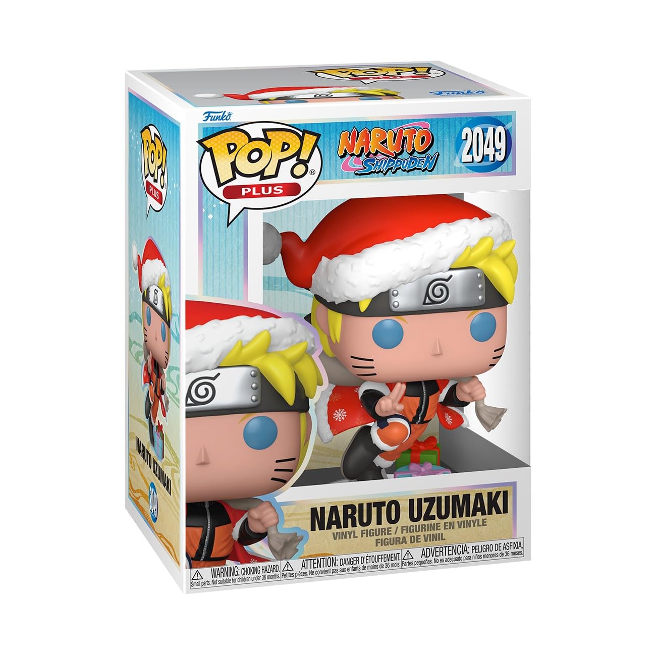 Funko Pop! Plus: Naruto Shippuden - Naruto Uzumaki - (Holidays) - Figura de Vinilo Coleccionable - Idea de Regalo - Mercancia Oficial - Juguetes para Niños y Adultos - Anime Fans
