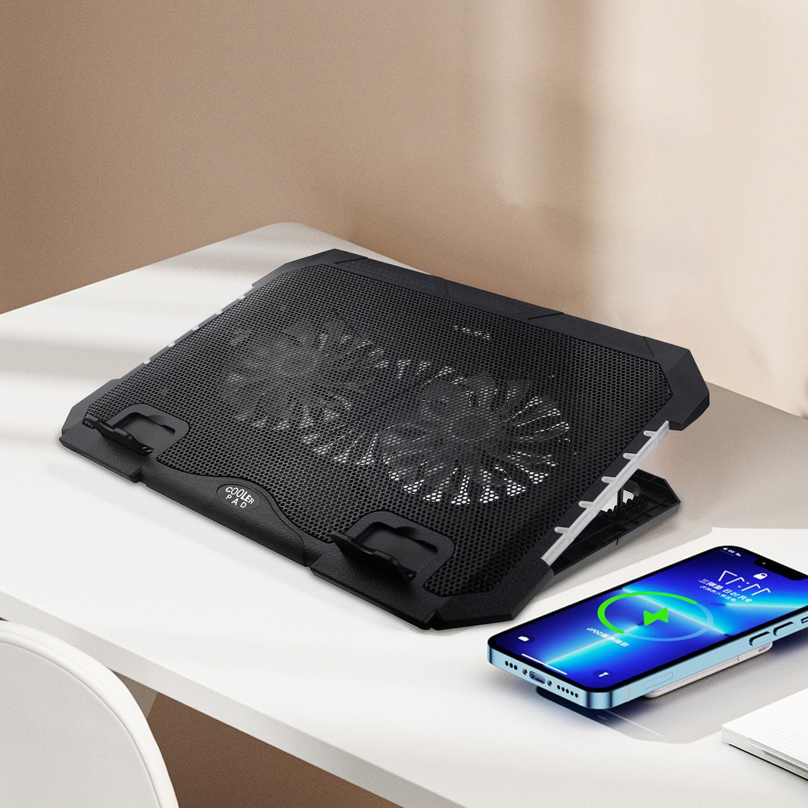 Podkładka chłodząca RGB do laptopa, podkładka chłodząca do laptopa