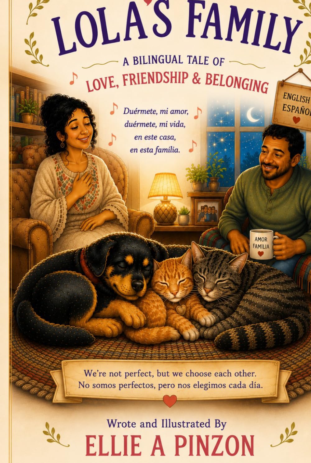 Lola's Family: A Bilingual Tale of Love, Friendship & Belonging