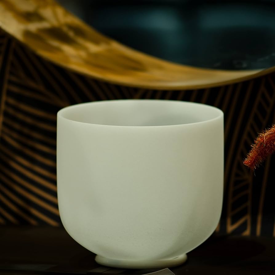 Amazon | TOPFUND C Note クリスタルシンギングボウル 8インチ