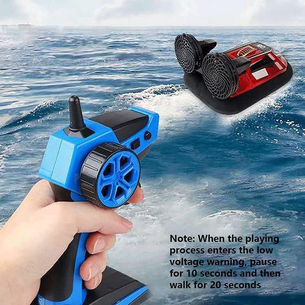Aéroglisseur amphibie RC 2.4G Tout Terrain radiocommandé étanche Bateau