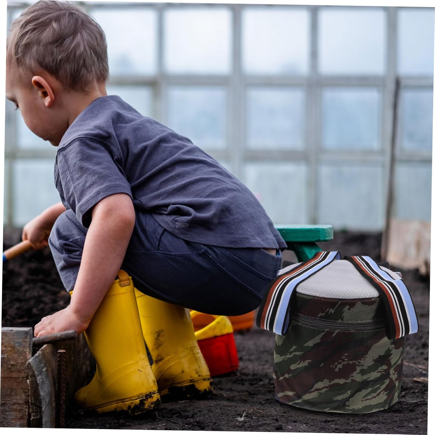 Portable Garden Stool Lightweight Sturdy Seat for Outdoor Activities for Fishing - Image 6