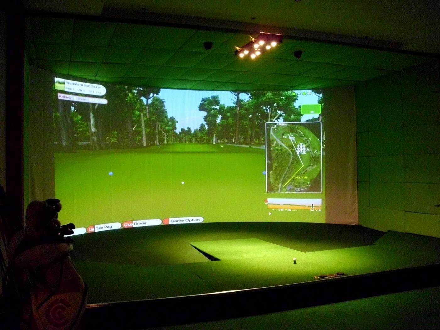 what is the best home golf simulator