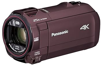 Amazon | パナソニック 4K ビデオカメラ 64GB 光学20倍ズーム