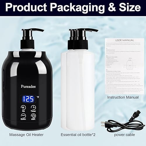 Miniatura 7 de Calentador de aceite de masaje, calentador de aceite de masaje para terapia de masaje, calentador de aceite para masaje para salón, peluquería,