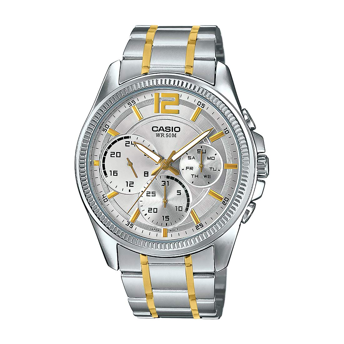 Casio Enticer Men Analog Silver Dial Mens Watch (B07XS4S3W7) Amazon Price History, Amazon Price Tracker