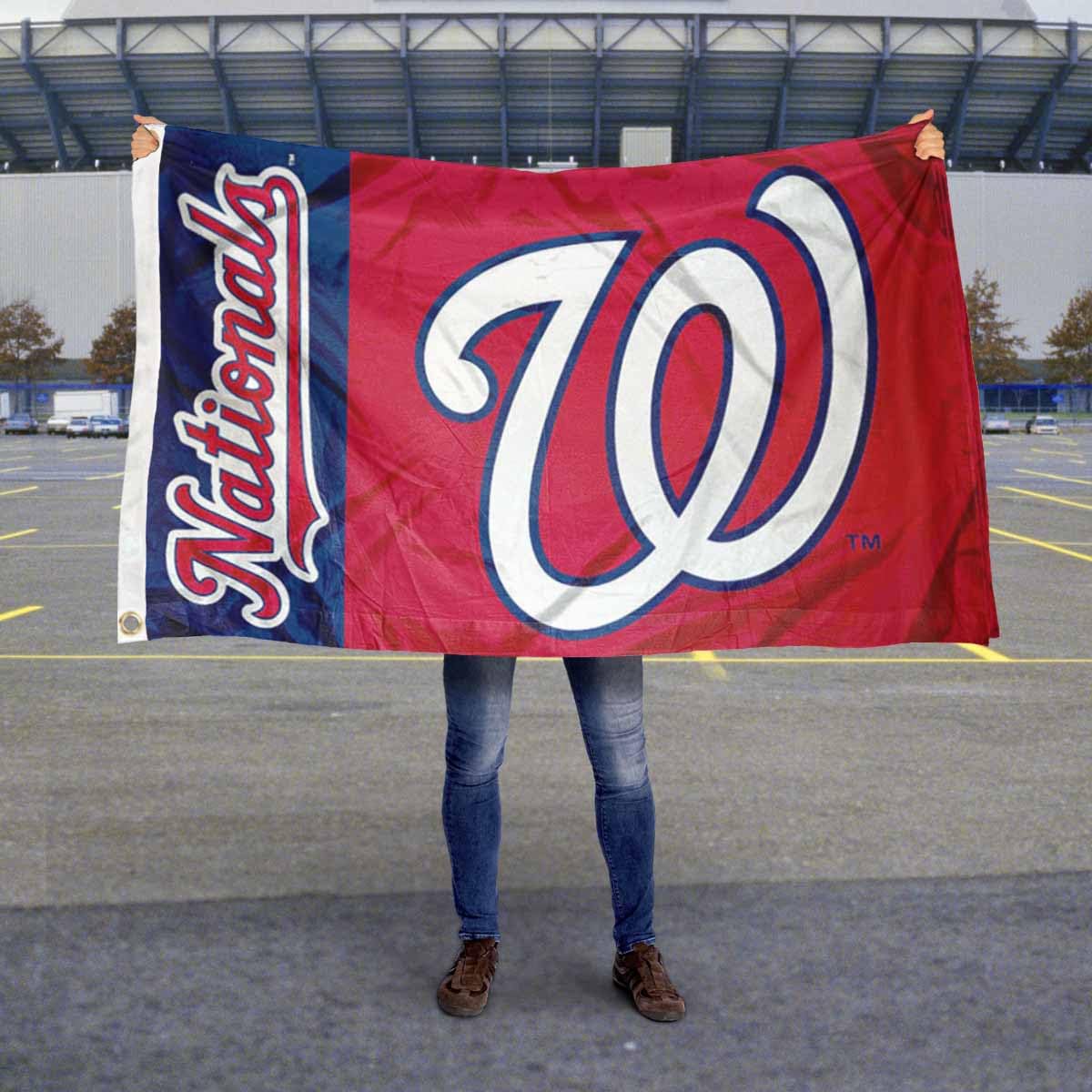 Amazon.com : Washington Nationals Flag 3x5 Banner : Sports Fan