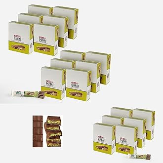 Mini Dubai Chocolate (Pack of 432) - Kunafa Pistachio Bars, 27g Each, 25.74 lbs Total – Perfect for Gifting, Fresh Daily Production, 432 Pieces with Shredded Phyllo Dough