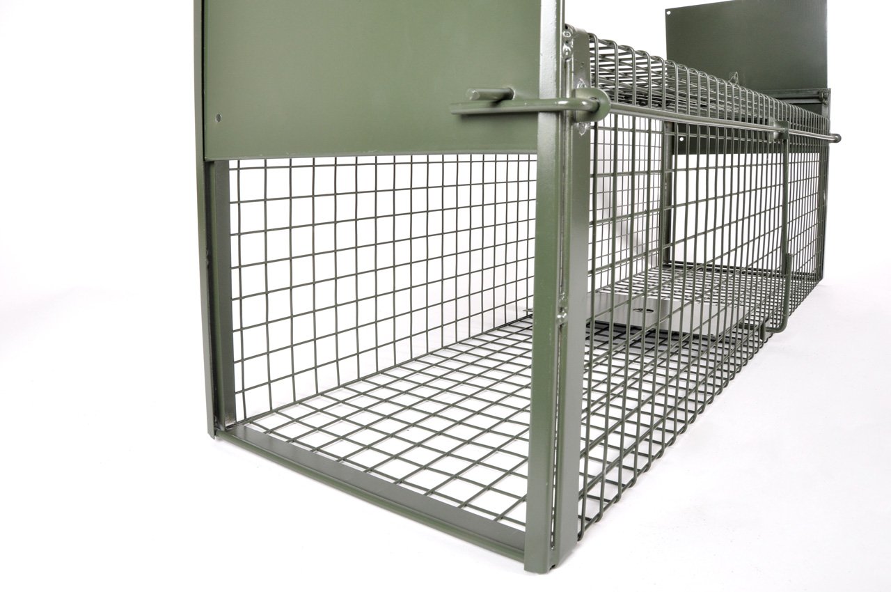 Kraptrap® Marderfalle Tierfalle Katzenfalle Lebendfalle 100 x 29 x 29 cm