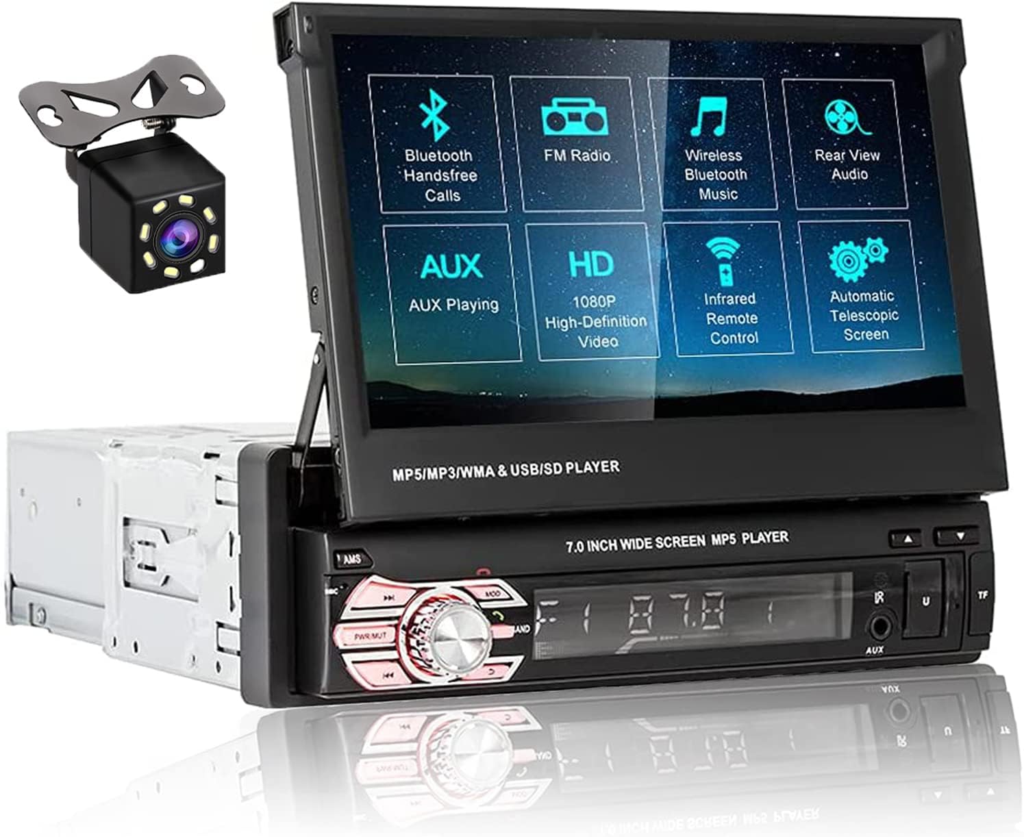 Autoradio Mit Navi Und Bluetooth Freisprecheinrichtung Rückfahrkamera www.amazon.de