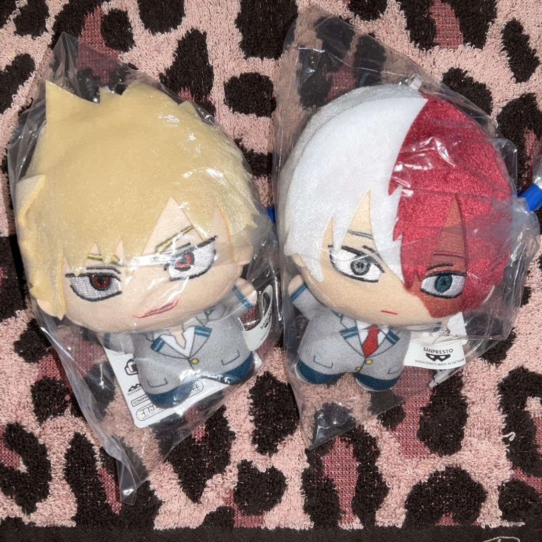 僕のヒーローアカデミア ヒロアカ 爆豪勝己 轟焦凍 ちびぐるみ vol.3 制服