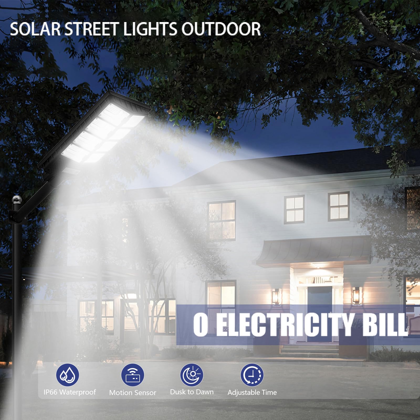 200W IP67 Outdoor Waterproof Integrated Best Solar Flood Light Remote Control Solar Power LED Flood Light With Motion Sensor Panel System And Lithium Battery - Solar Flood Light, LED Solar Light - View #7