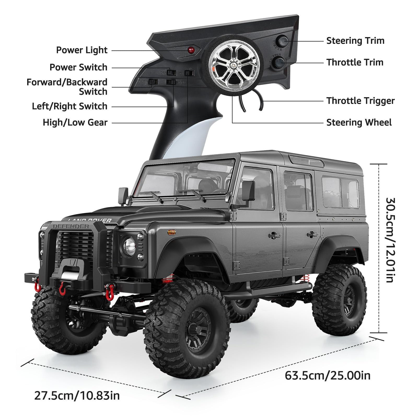 Double Eagle ディフェンダー　ラジコン　1/8 Double Eagle ディフェンダー ラジコン 1/8 Remote-controlled car 1:8