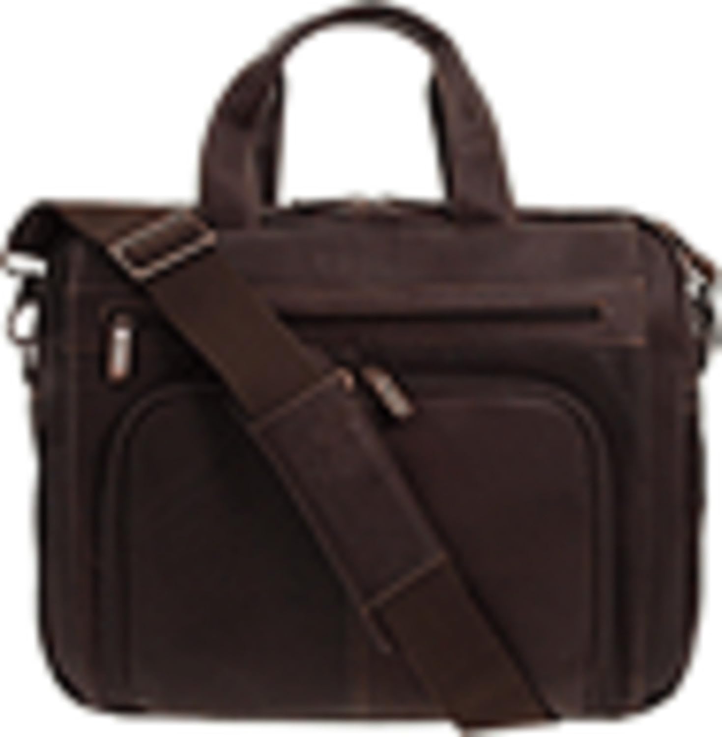 Kenneth Cole REACTION ‘Out of the Bag' Manhattan Colombian Leather 15.6" Laptop Briefcase Travel Business Case Bag