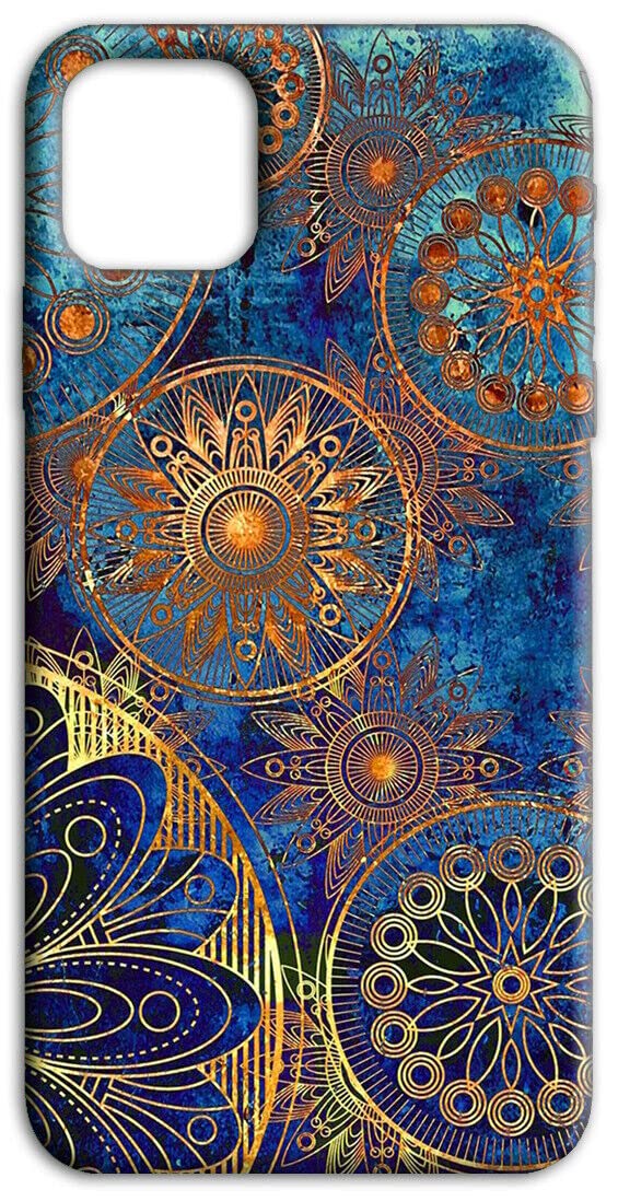 Cover Mixroom Per Xiaomi Mi 8, Custodia In TPU Silicone Morbido Con Stampa Mandala Oro, H121