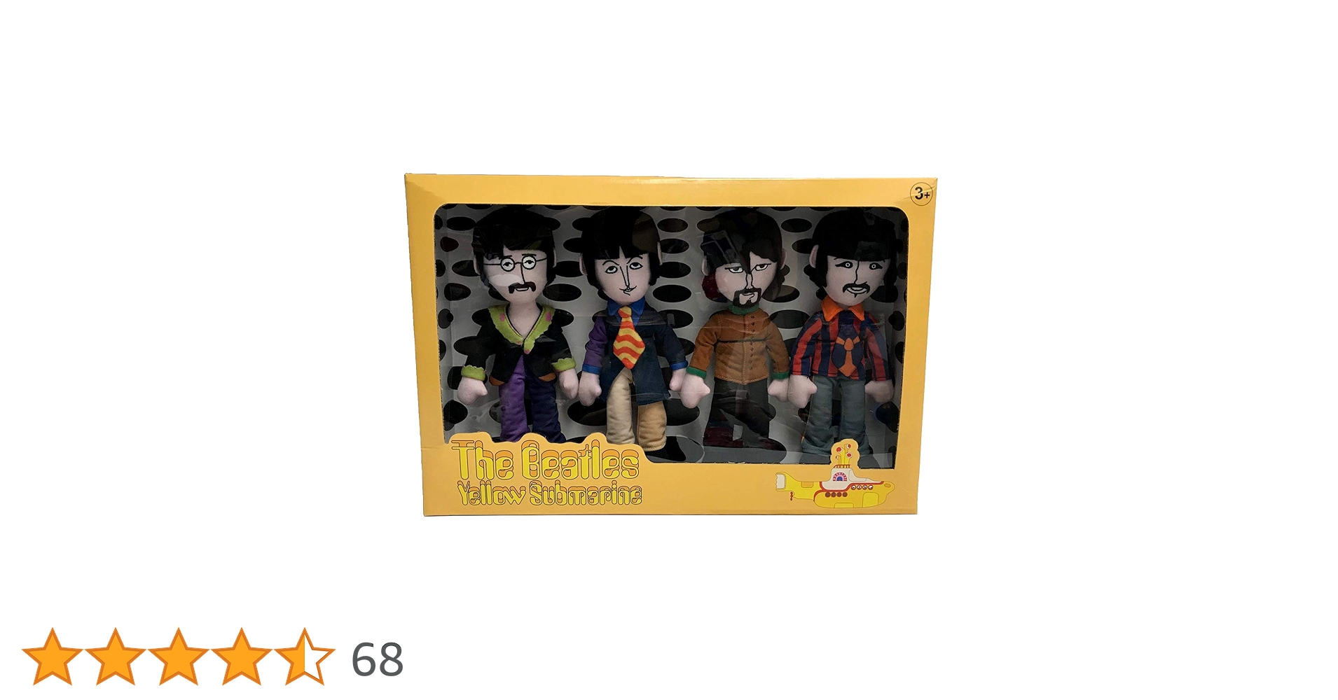 Amazon.co.jp: Beatles 4 Band Member Plush Box Set : The Beatles