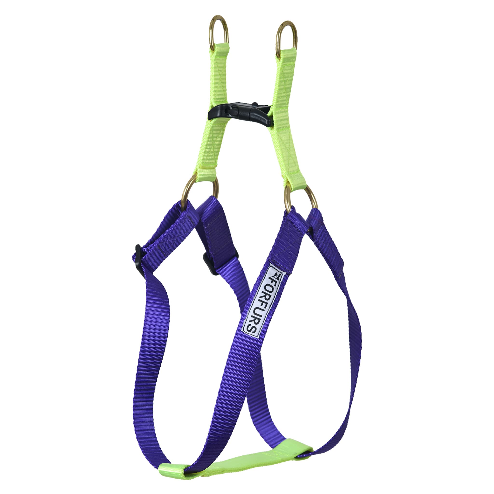 Forfurs Step-in Harness Dog Harness - Medium, Ultra Violet X Lime Green (B08X2SN9VM) Amazon Price History, Amazon Price Tracker