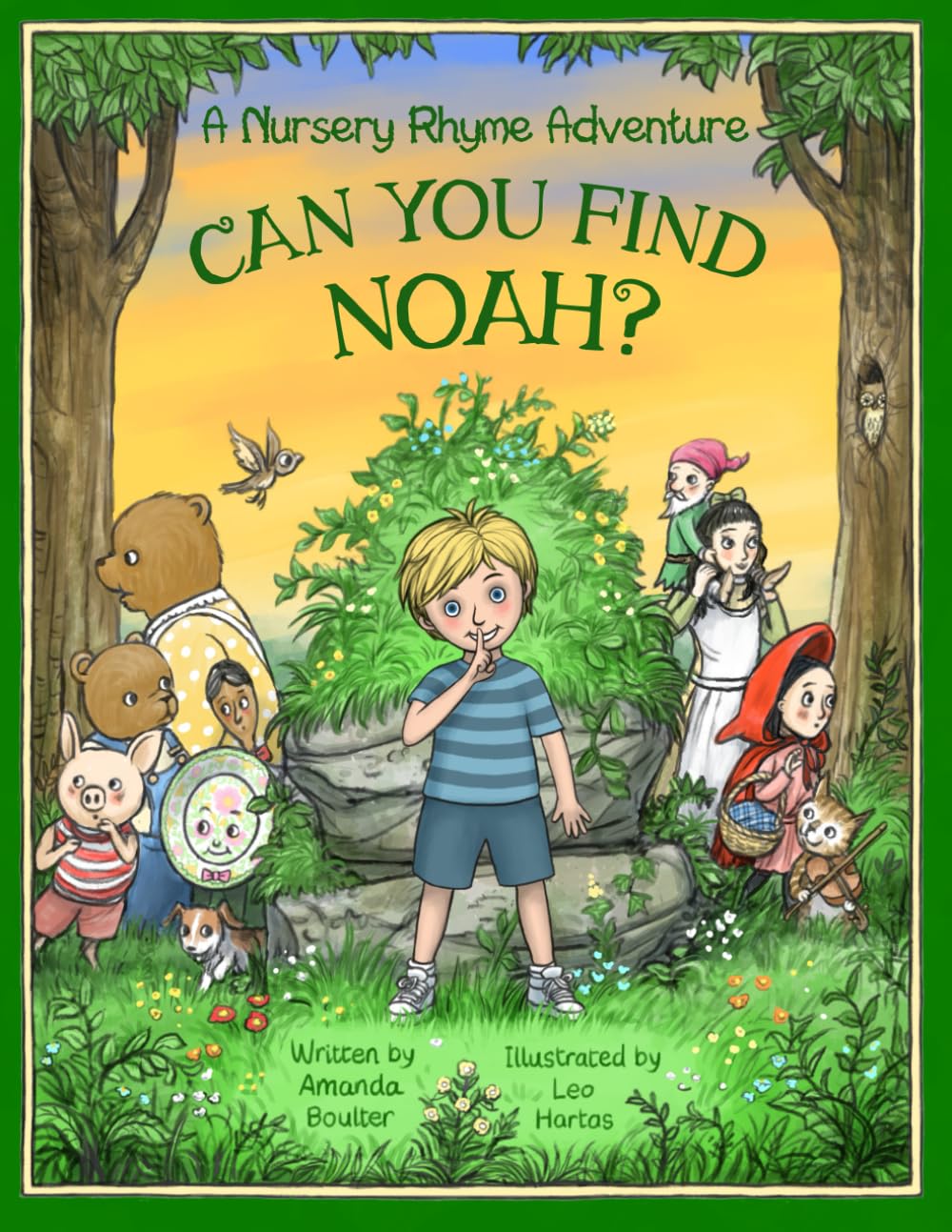 Can You Find Noah?: A Nursery Rhyme Adventure Story with a Hide-and-Seek Game to Play Along