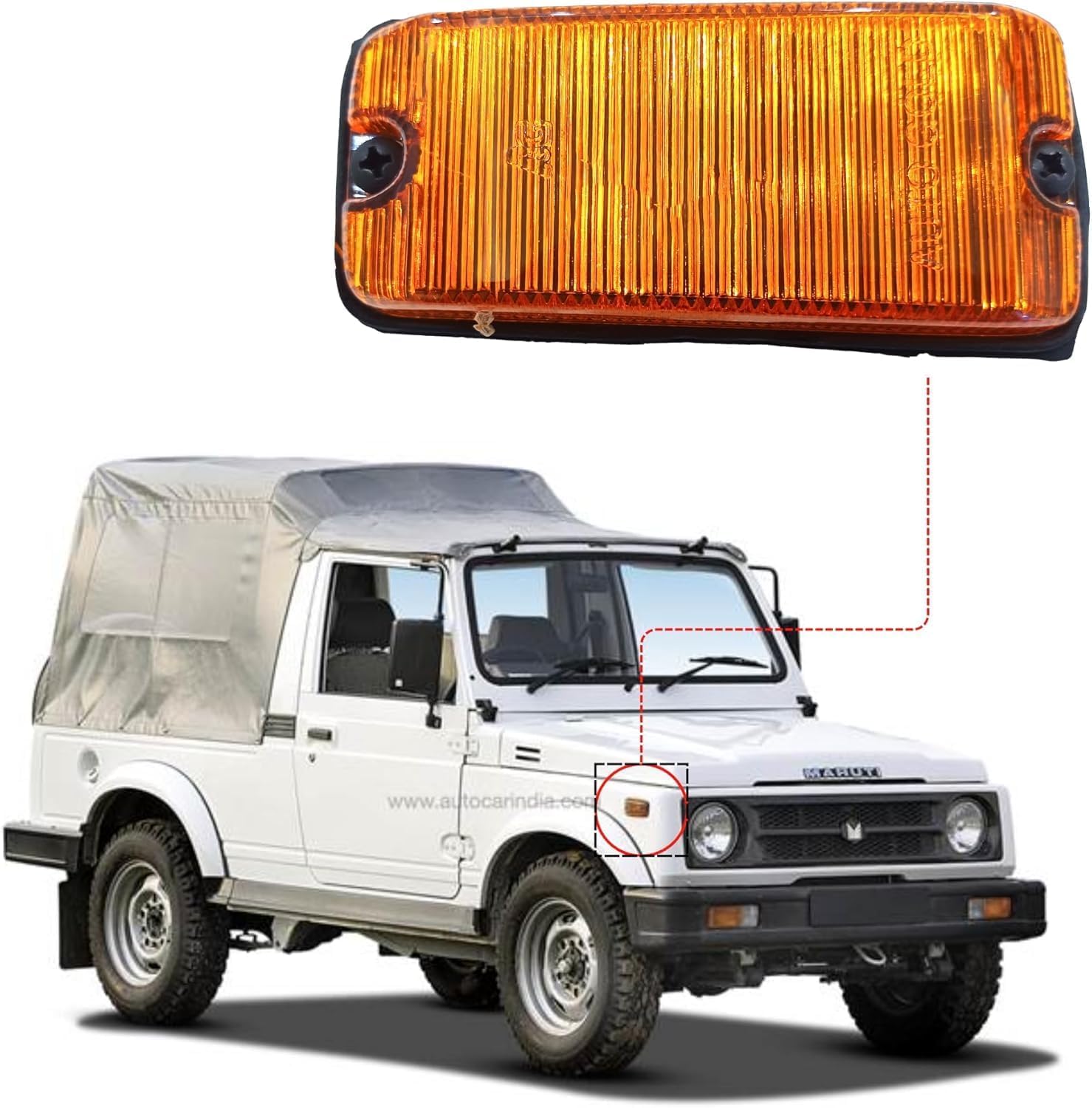Suzuki Samurai Kit completo de luces traseras 1986-1995 - Señalización/Indicador/posición lateral/placa de matrícula - Bombillas de 12 V SZ2800101|35604-80022