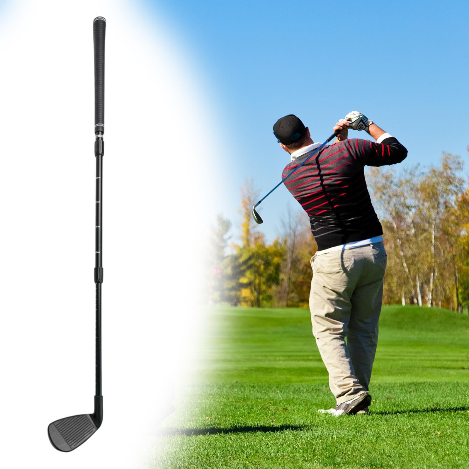 Golf Chipper Schläger für Rechtshänder – Leichtes Outdoor Sportgerät für optimales Chippen – Für alle Golfer geeignet – Golf Übungsgerät für den Outdoor