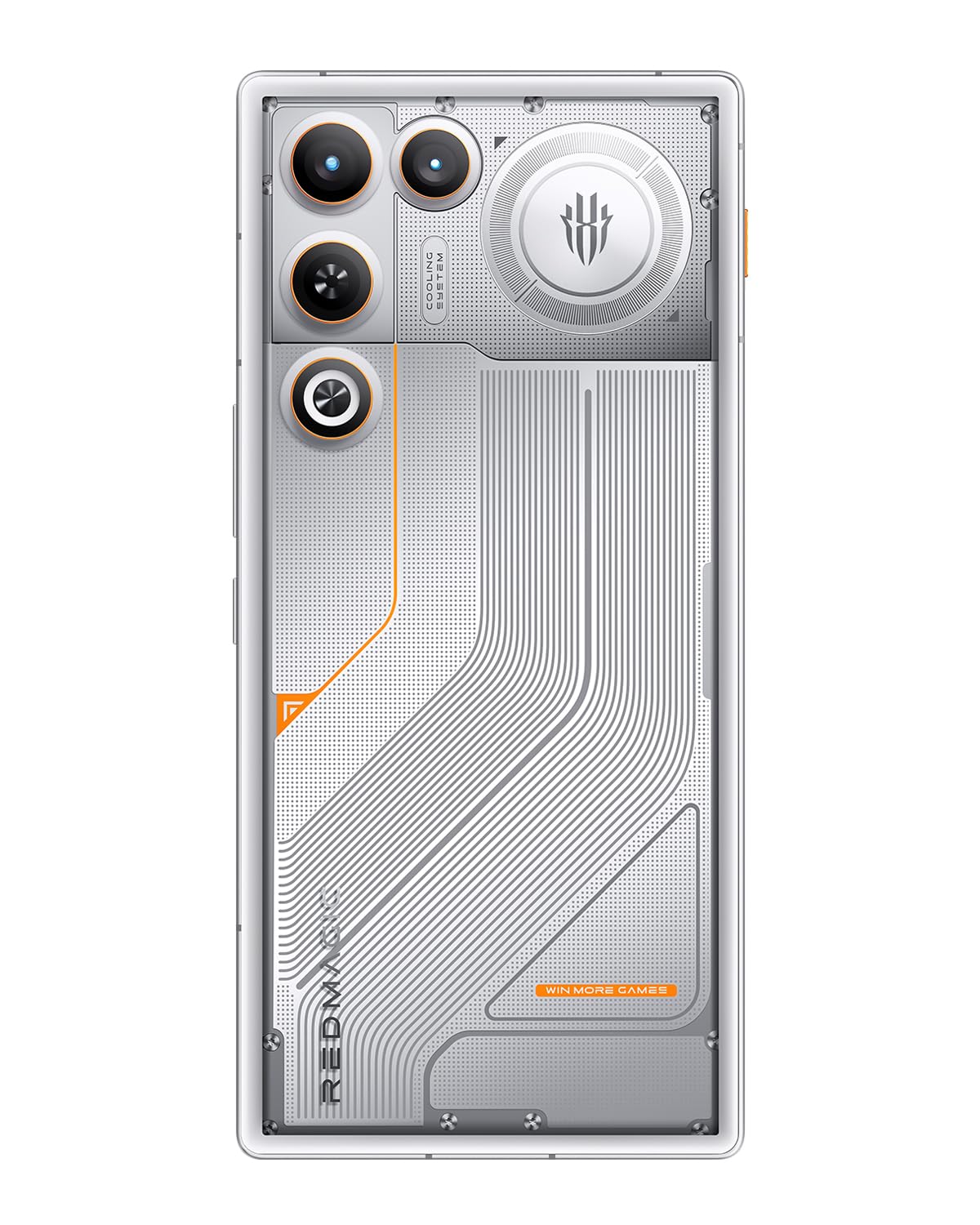 REDMAGIC 11 Air 144Hz Gaming Smartfon, 5G Android Smartphone, 16GB RAM+512GB ROM, Snapdragon 8 Elite, 6.85" OLED Ekran, FHD+ Gaming Telefon, 50MP Kamera, 80W Ładowarka, Dual-Sim, NFC Pomarańczowy