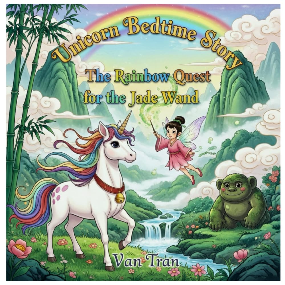The Rainbow Quest for the Jade Wand (Unicorn Bedtime Story)