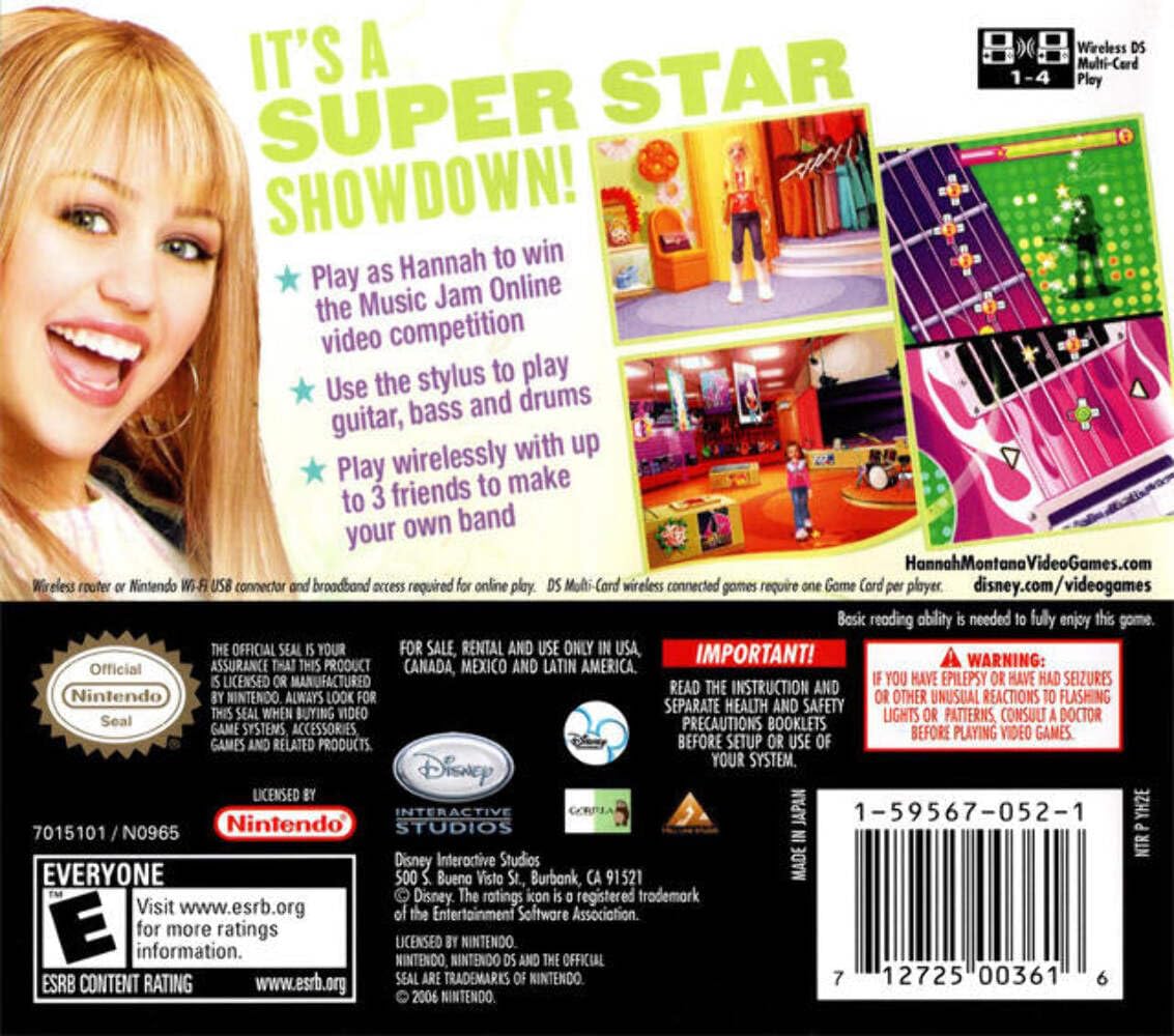 Amazon.com: Hannah Montana: Music Jam : Video Games
