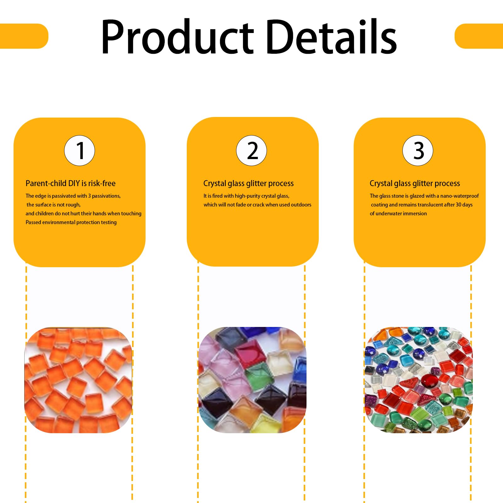 Kit mosaïque calssique Fleur ronde| In Tessere école de mosaïque – SCUOLA DI MOSAICO