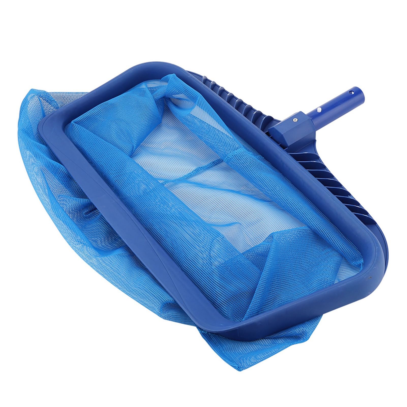 Écumoire à Mailles Fines pour Piscine, épuisette Légère pour Feuilles, Nettoyage de Bassin avec Sac Profond, Retrait Facile des Débris