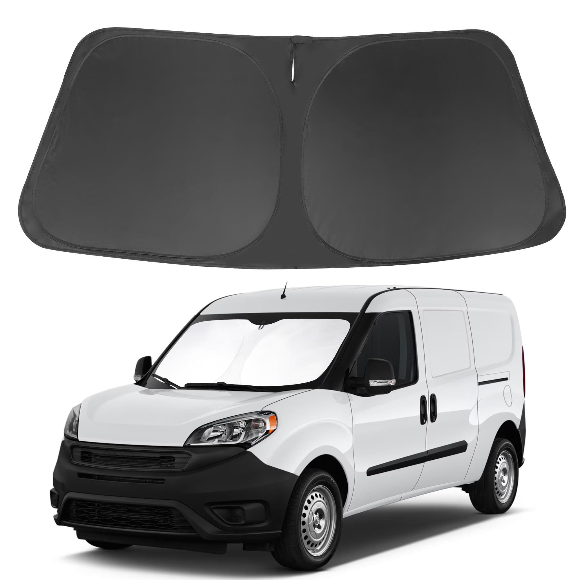 Windshield Sun Shade for 2014-2026 Dodge RAM ProMaster