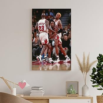 Amazon.co.jp: デニス・ロッドマン伝説ポスター 印刷 ポスター