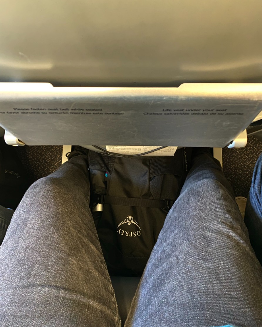 Awesome backpack but probably bigger than you expect.