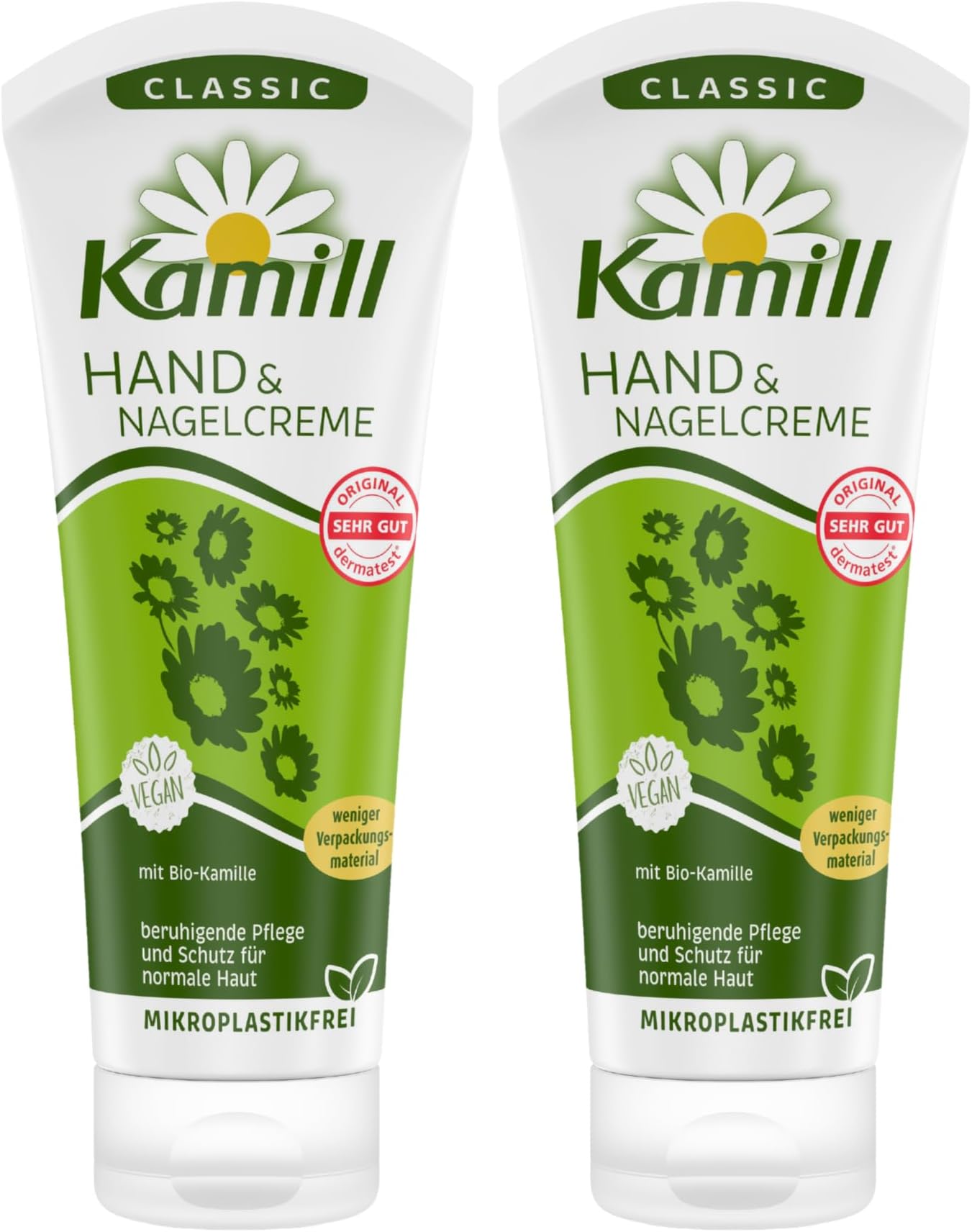 Hand and Nail Cream Classic with Natural Chamomile 3.3 Oz 100 Ml by kamill