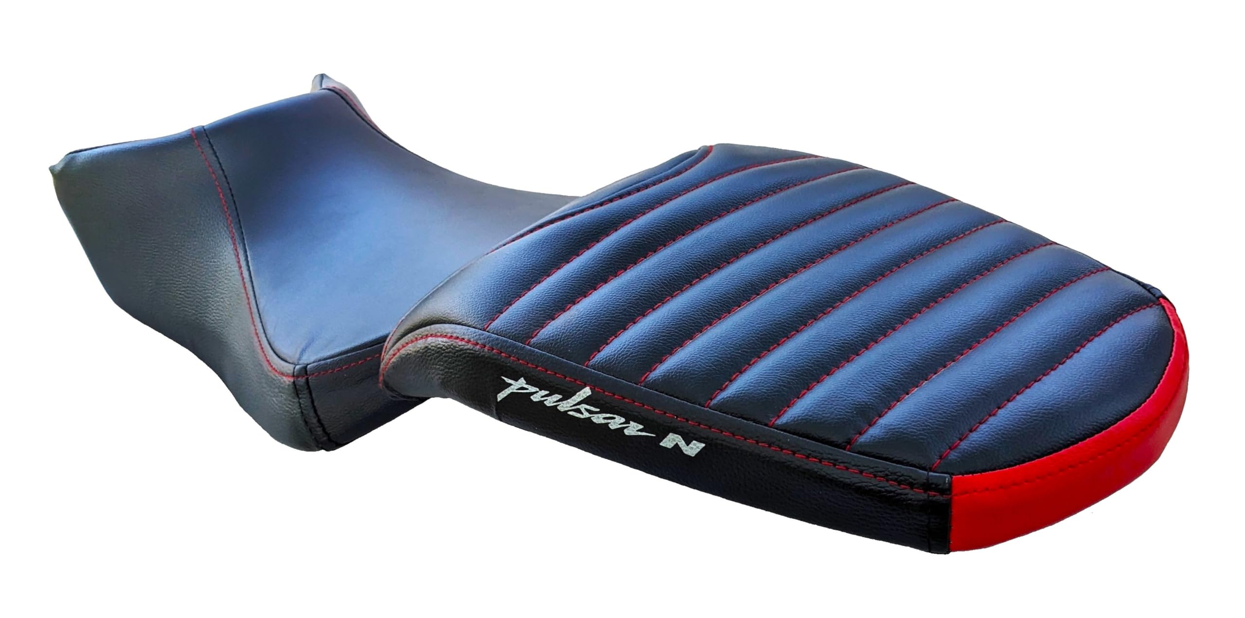 Pulsar N 250 Rear Parallel RED,pu Leather,Colour Black,Ready to fit-image-20