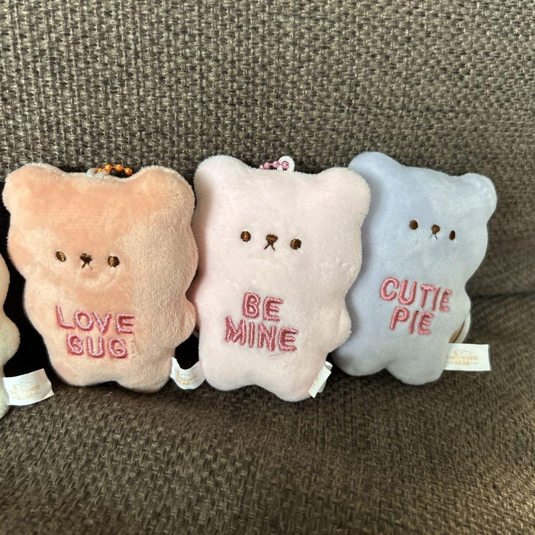 Sweethearts キャンディーハーツクッション付きクマのぬいぐるみセット ぬいぐるみ｜ギフト、ラッピング用品、包装資材通販 HEADS ヘッズ