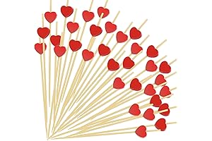 Red Heart Cocktail Picks: Elevate Your Love-Themed Celebrations