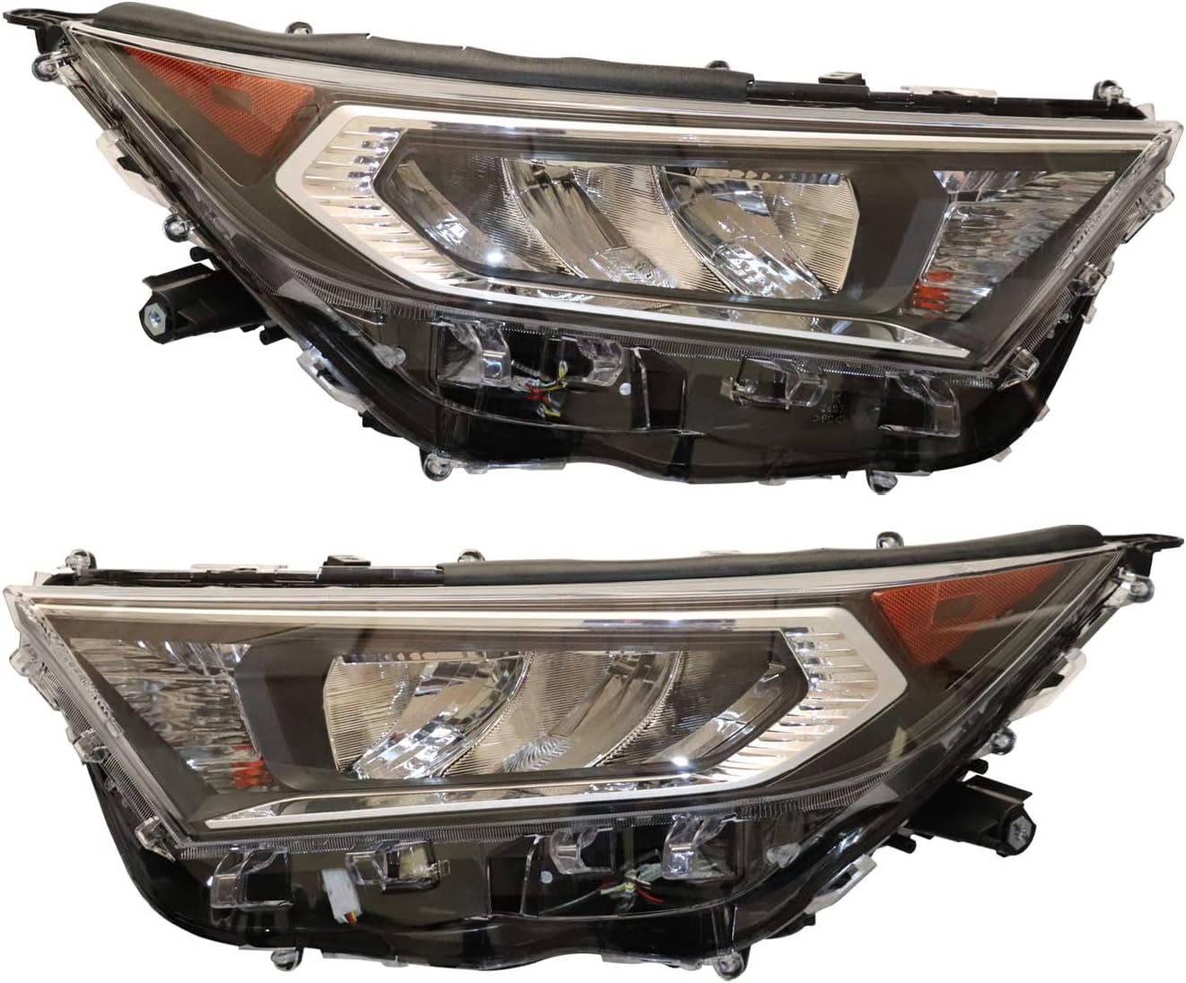 Front Headlight, Clear Headlight for Toyota Rav4
