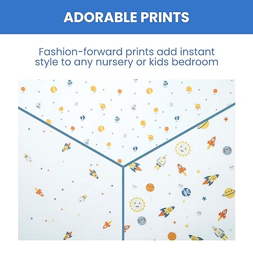 Miniatura 4 de Delta Children Sábanas bajeras para cuna para niñas y niños, sábana para cuna estándar para colchón de cuna y de niño pequeño, 28 x 52 pulgadas