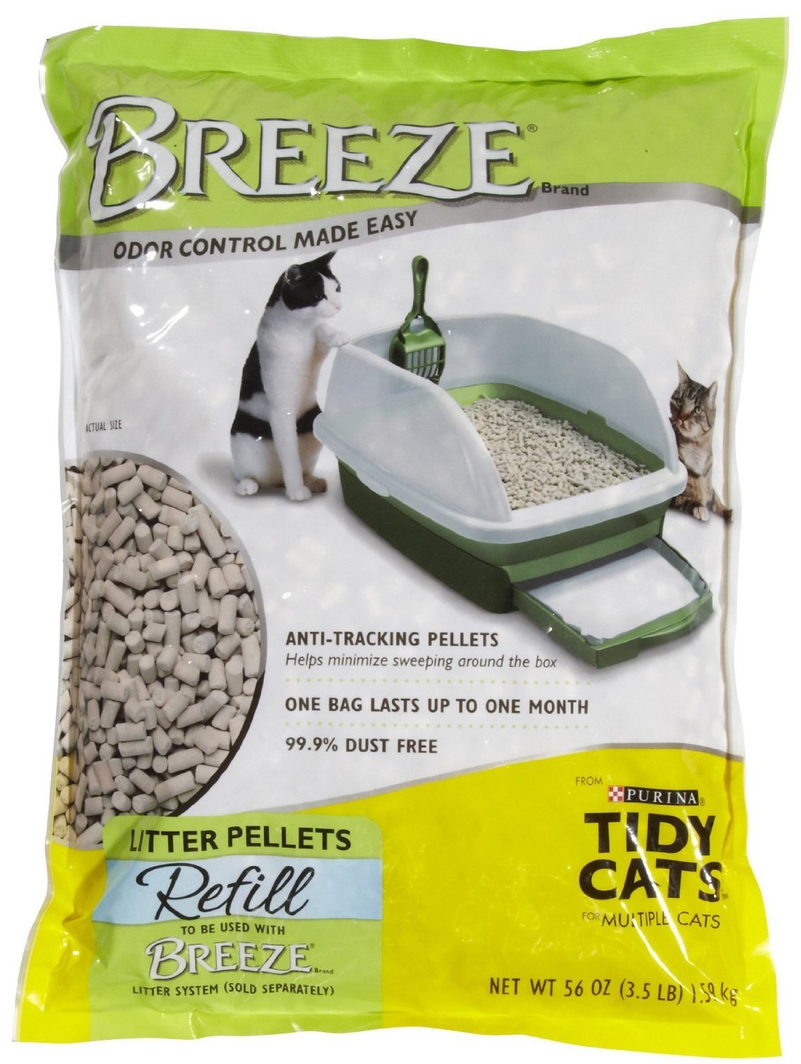 tidy cat breeze litter box dimensions