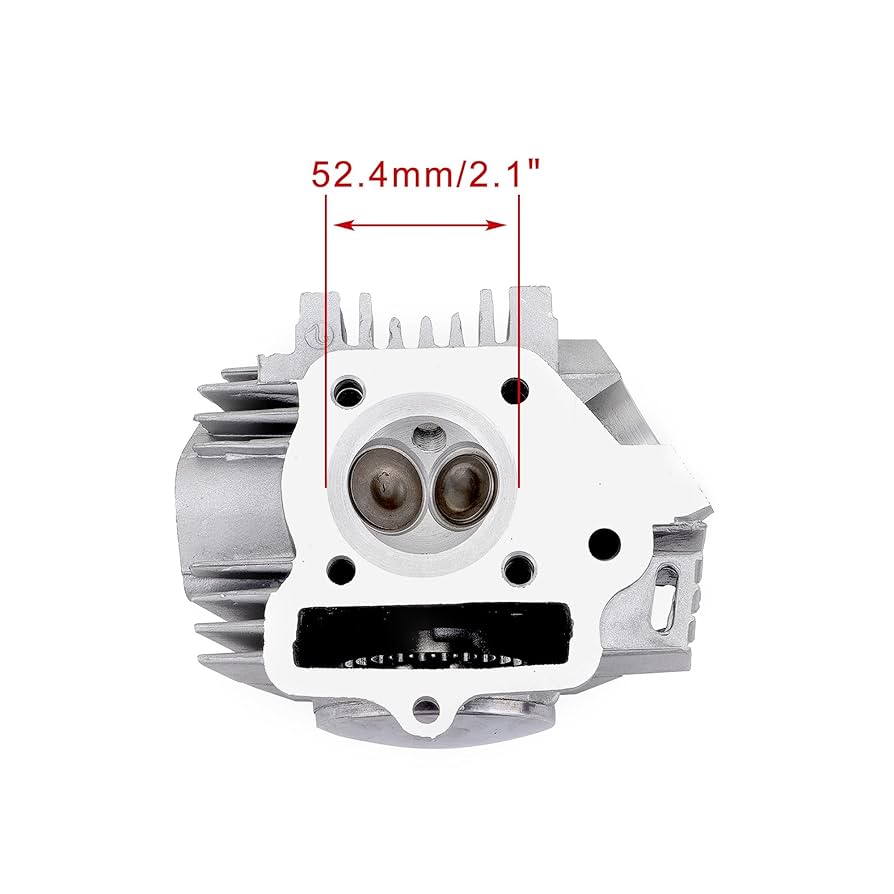 Amazon | WOOSTAR 52.4mm ビッグボアシリンダーヘッド 66mm