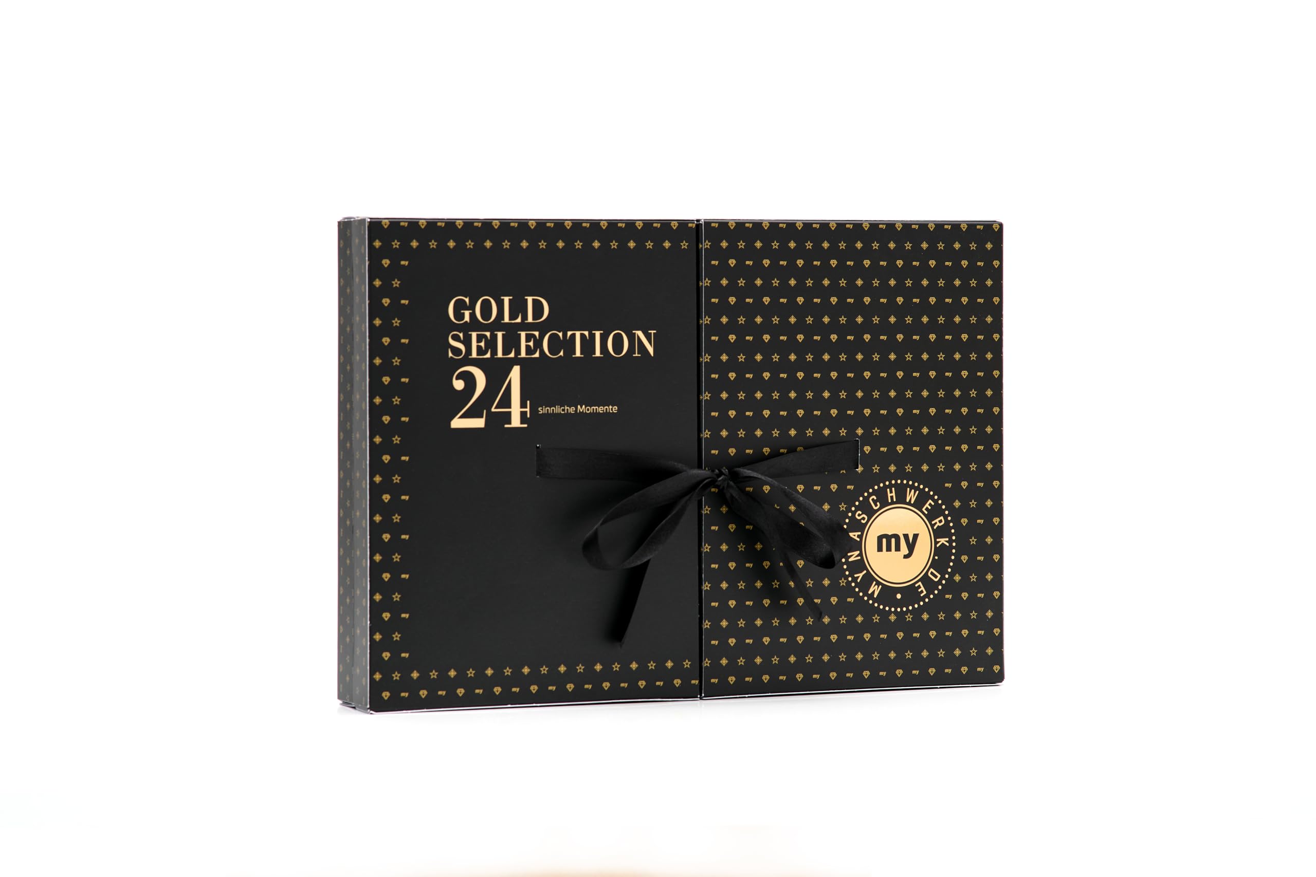 MYNASCHWERK.DE - Lakritz Adventskalender -320g - Gold Selection