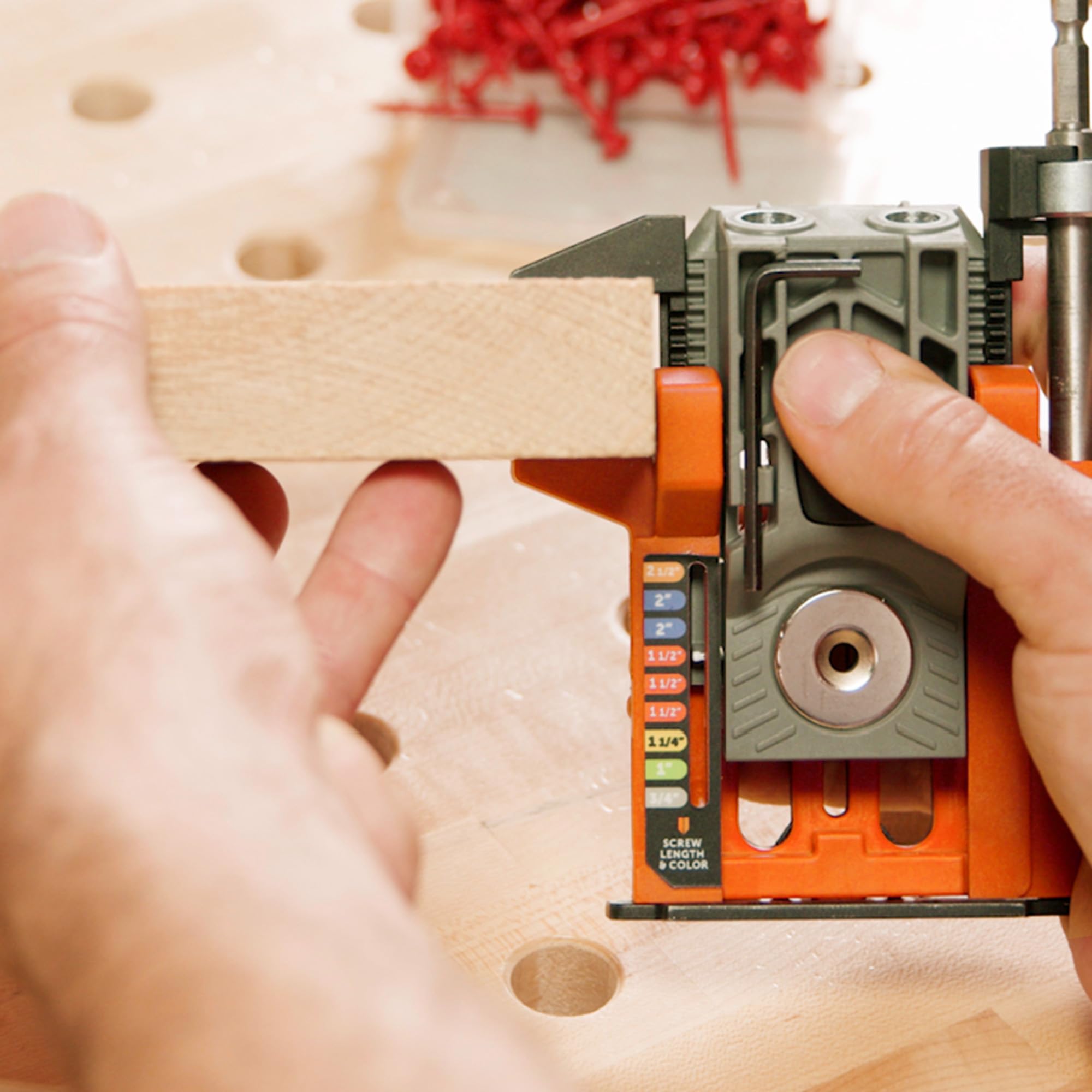 Snapklik.com : ARMOR TOOL Mini-Jig Pocket Hole System - Starter Pack ...