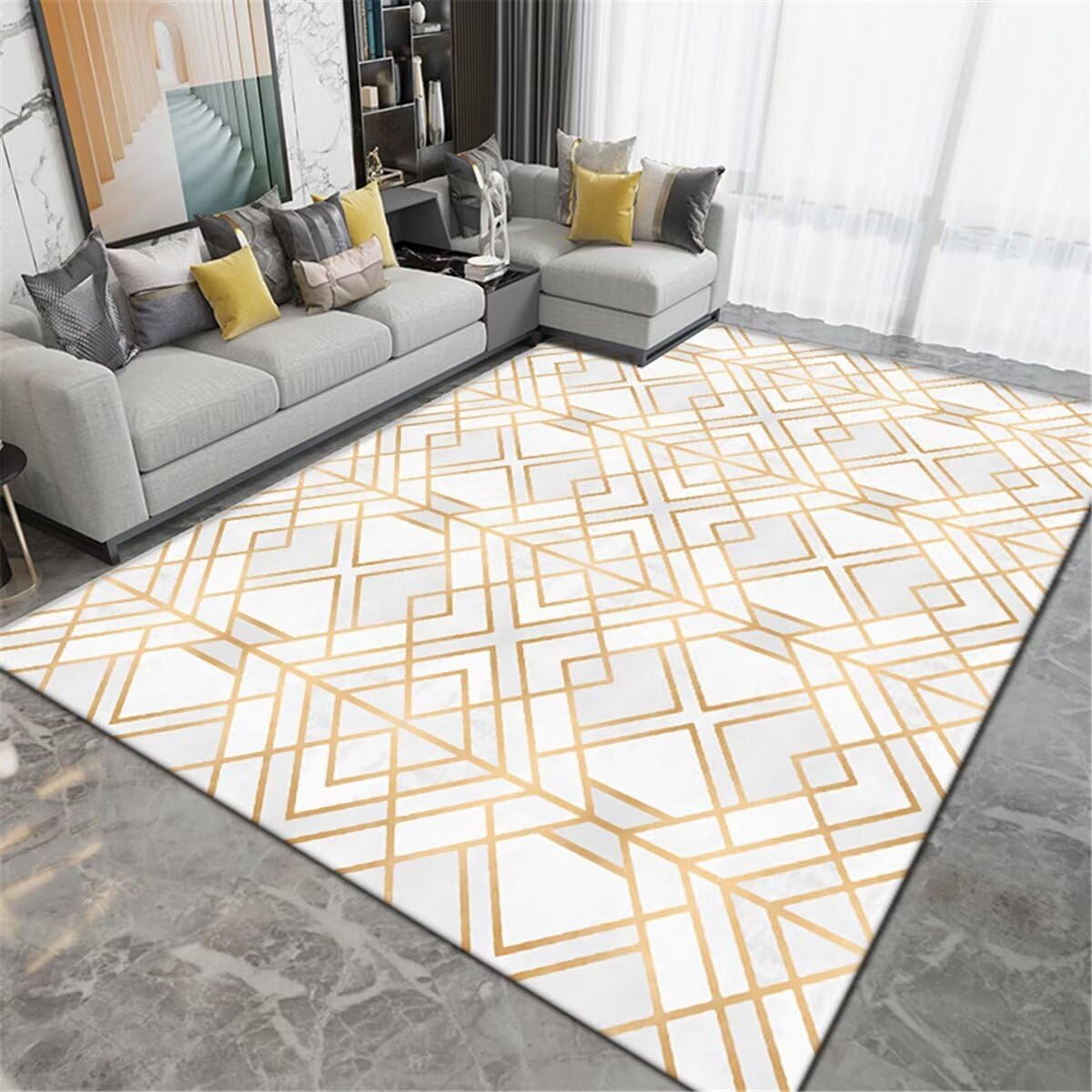 Petit tapis chambre pour réchauffer un sol en parquet froid