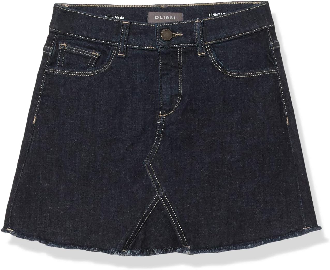DL1961 Girls' Big Kid Jenny Mini Skirt, Snyder, 12