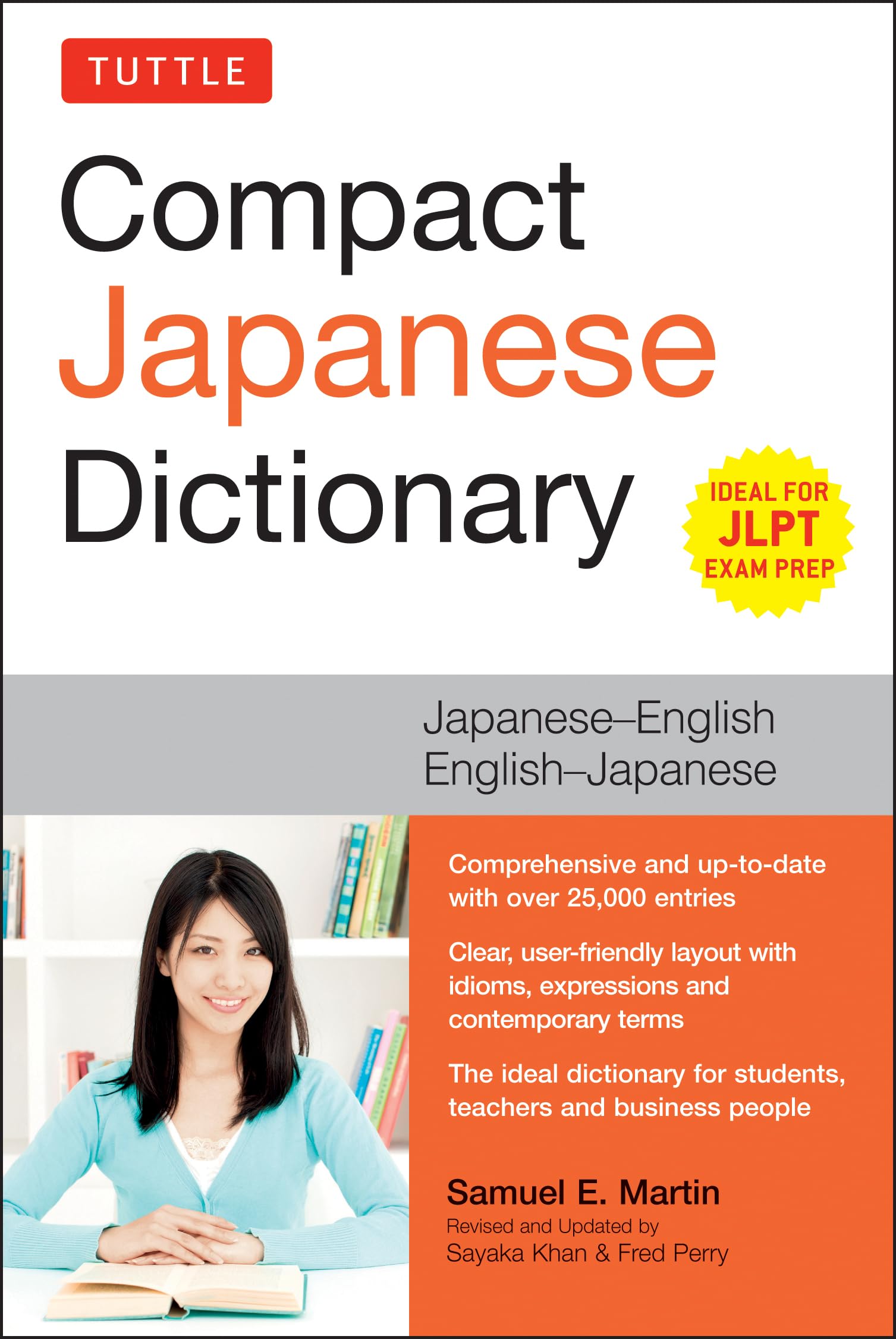Tuttle Compact Japanese Dictionary by Samuel E. Martin (Paperback Book)