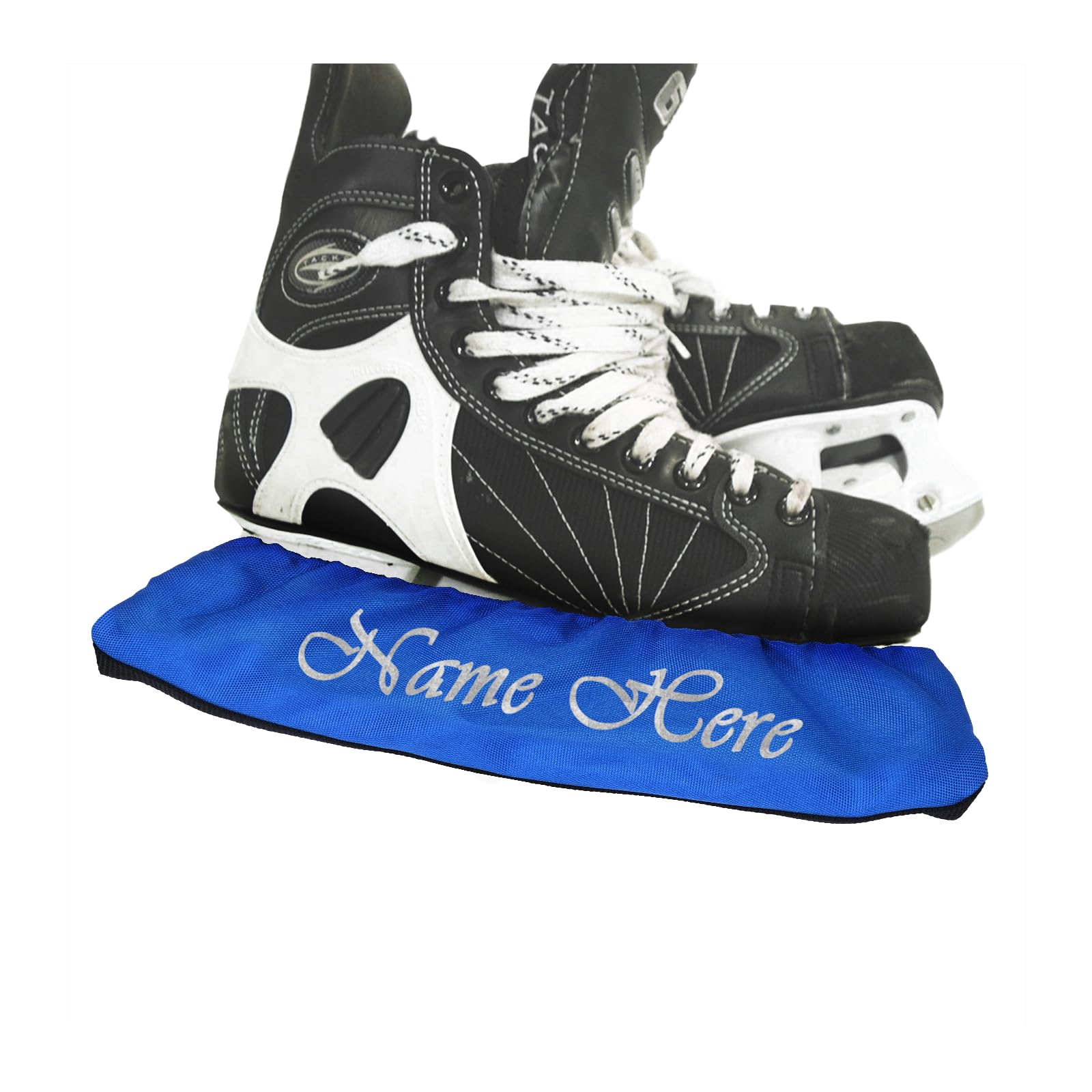 Dinikally Personalized Ice Skate Blade Covers, Hockey Skates,Figure Skates Guards with Name