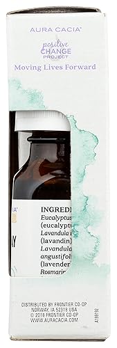 Miniatura 5 de Aura Cacia Breezeway Clearing Pure Mezcla de aceites esenciales, 0.5 onzas