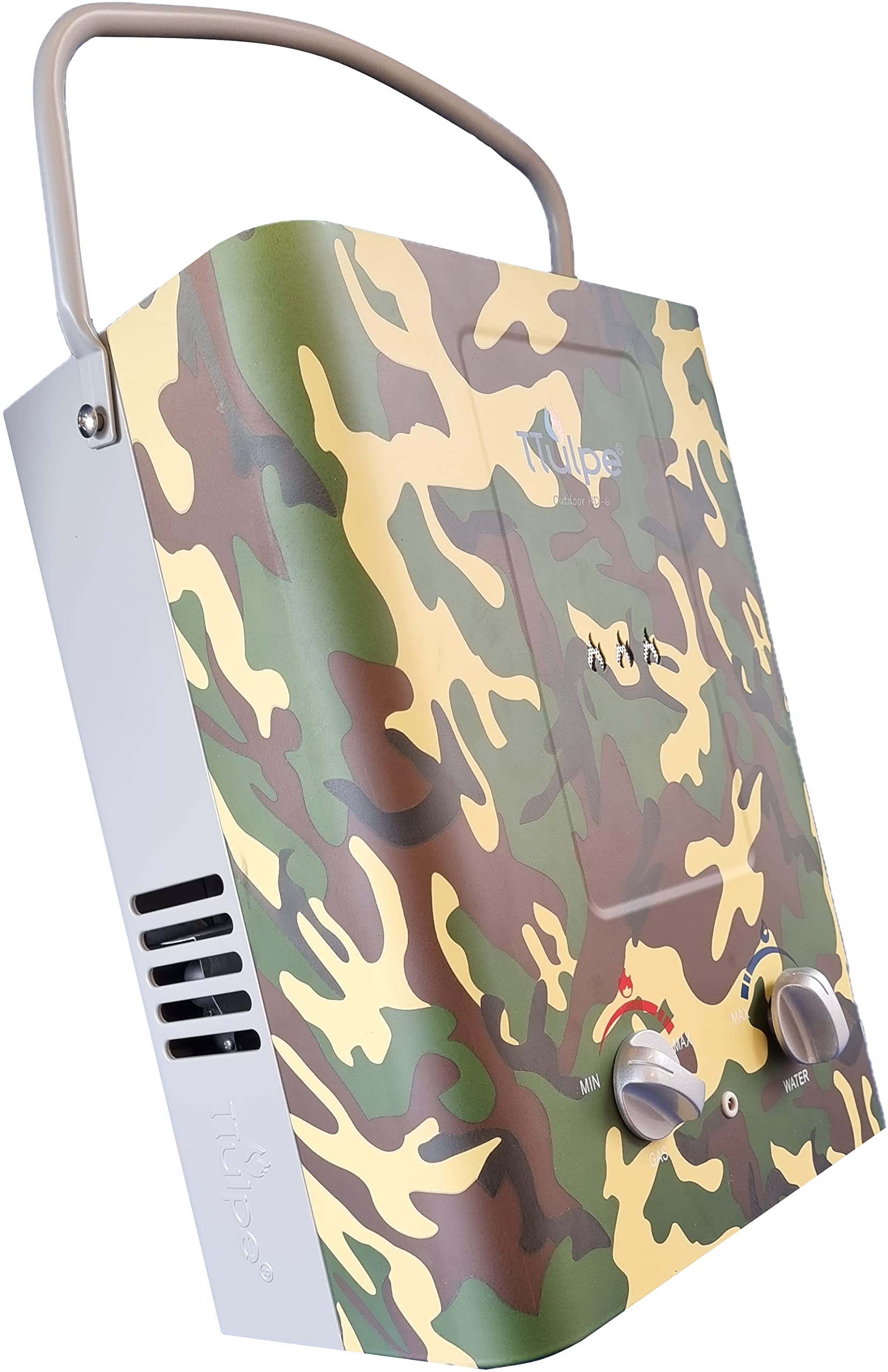 Outdoor HD-6 P37 camo Tragbarer Propangas-Durchlauferhitzer für den Außenbereich, niedrige NOx