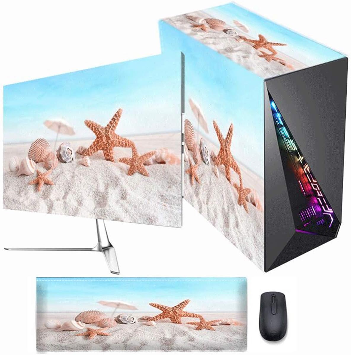 DUOWEI All Inclusive Design Computer Dust Cover, Fabric